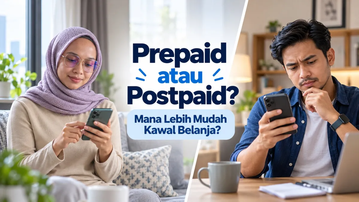 Gambar utama artikel Pelan Prabayar atau Pascabayar: Mana Lebih Mudah Kawal Belanja?