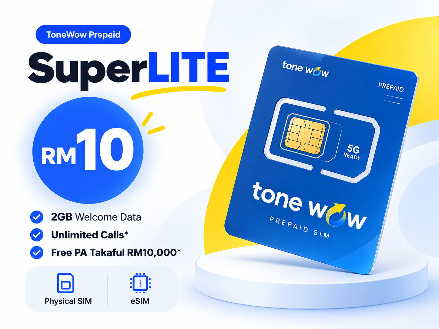 Paparan ToneWow SUPERLITE