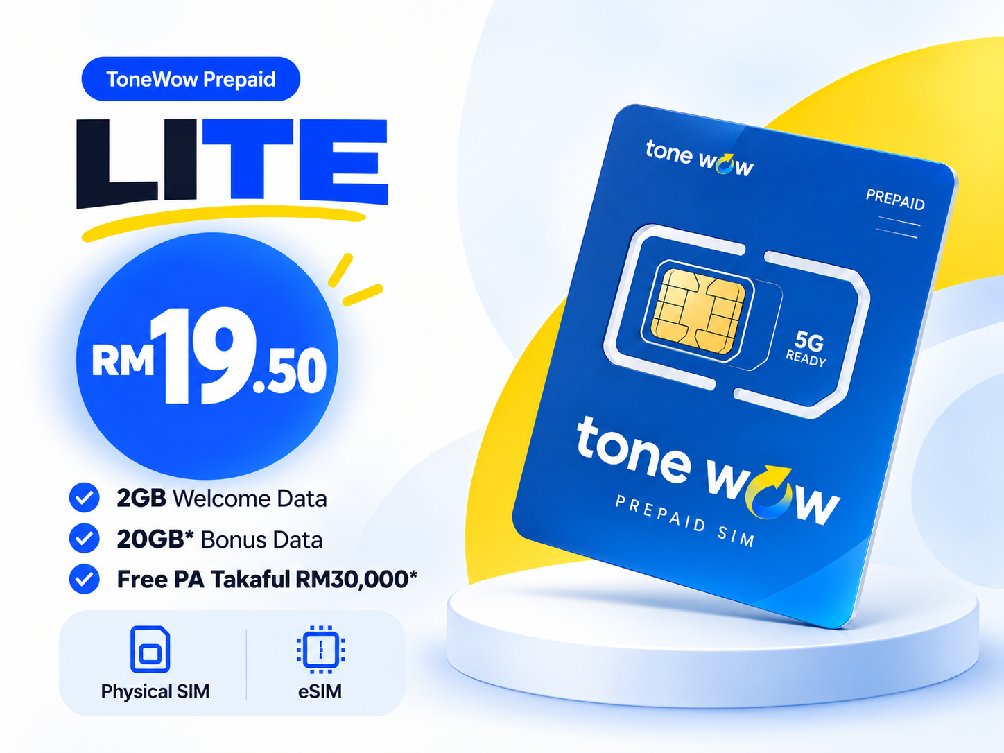 Paparan ToneWow LITE